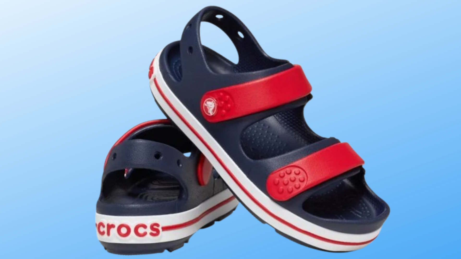 crocs crocband cruiser sandal - infantil